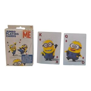 Universal Despicable Me Jumbo Playing Cards - White and Red